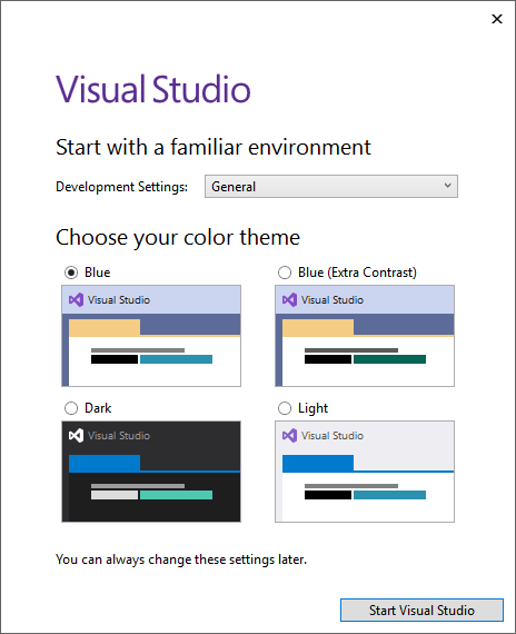 install visual studio 2019