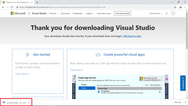 download visual studio 2019 community download visual studio 2019 community