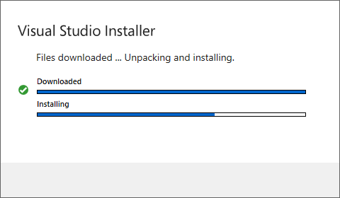 visual studio community installer